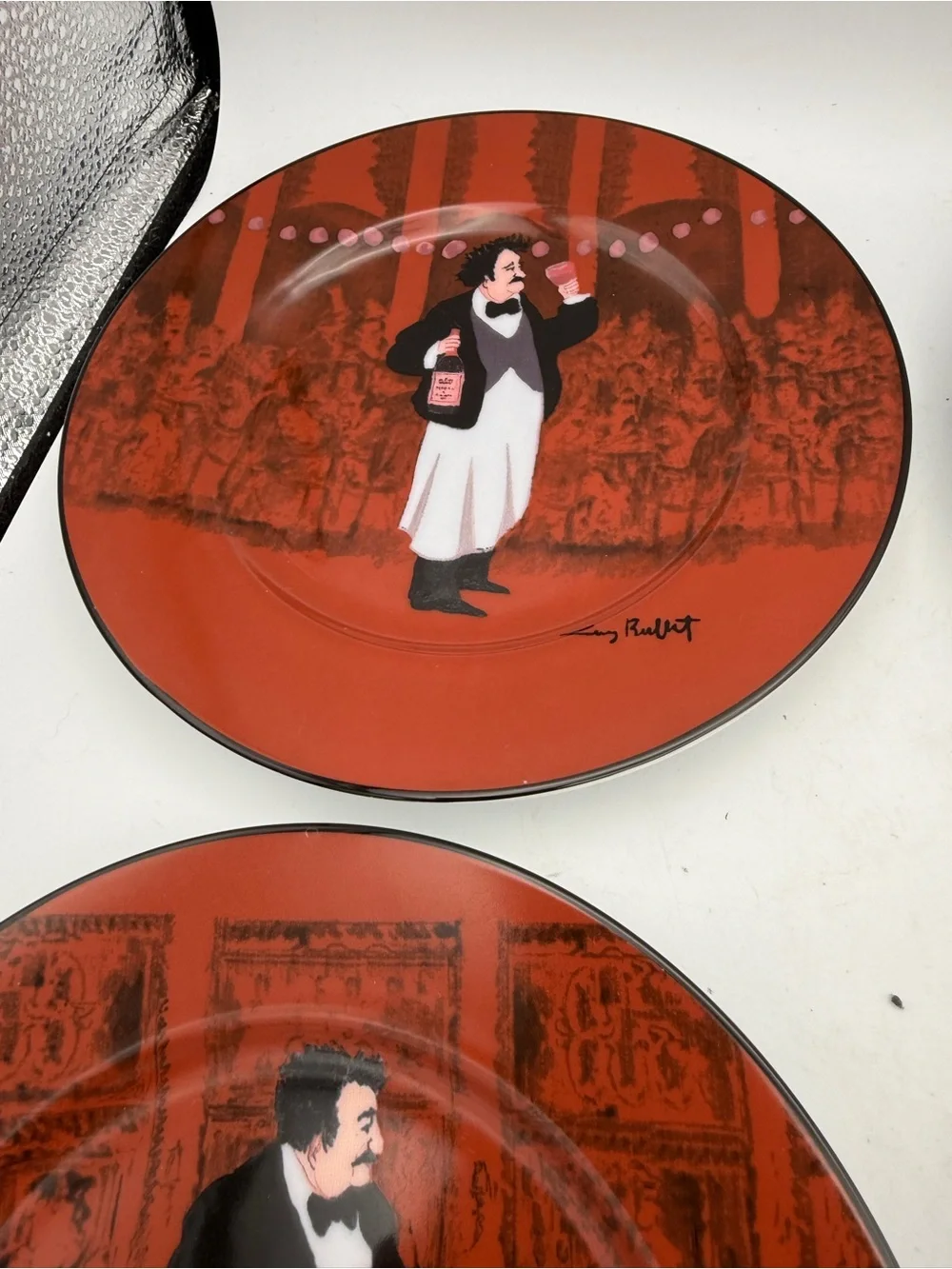 Guy Buffet Les Garçons salad Plates - Set of 4